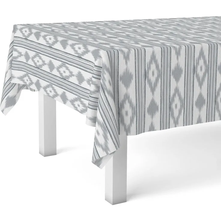 Martina Home Wachstuch-Tischdecke Mallorqui, grau, 220x140 cm