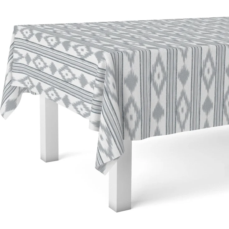 Martina Home Wachstuch-Tischdecke Mallorqui, grau, 220x140 cm