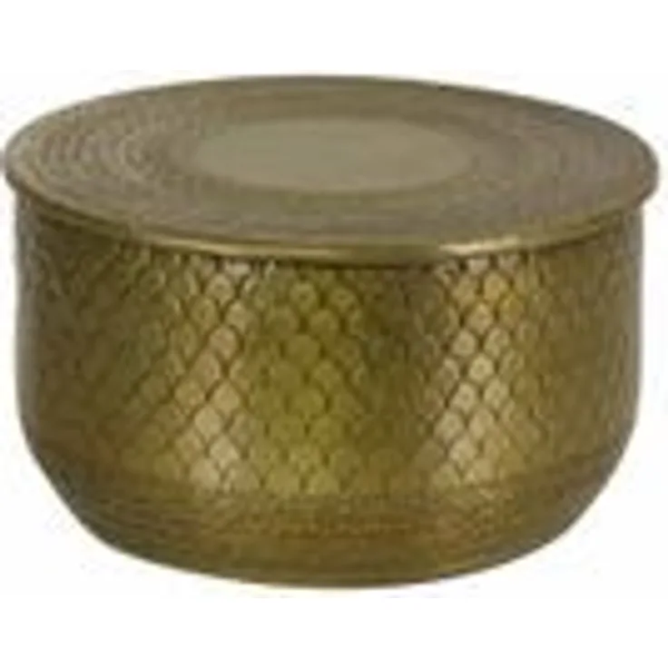 Orientalischer Beistelltisch Alava Gold XL
