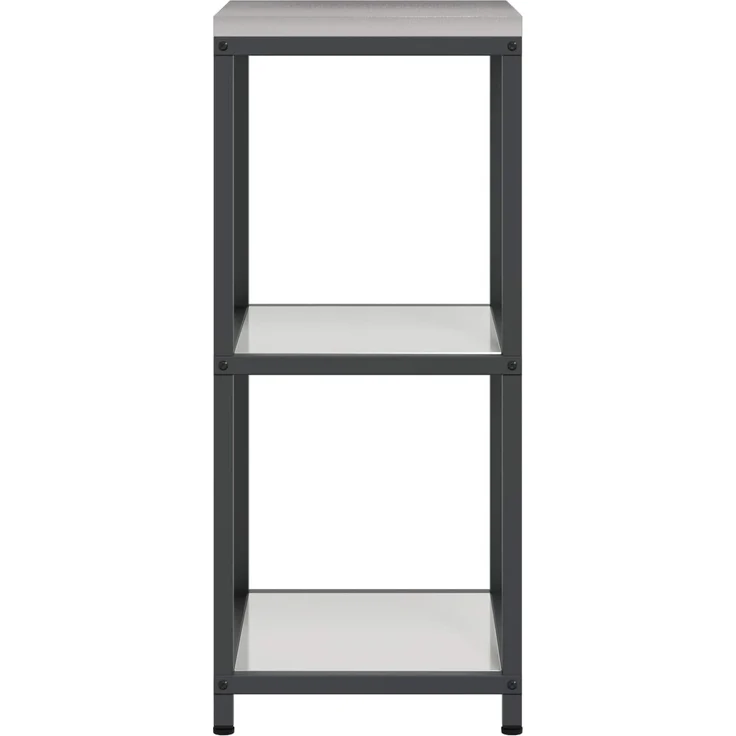 vidaXL Küchenregal HATTEM Silber 40 x 50 x 92 cm Stahl 874973 – Bild 6