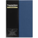 Traumschloss Premium Edel-Jersey Spannbettlaken marine 140-160x200-220