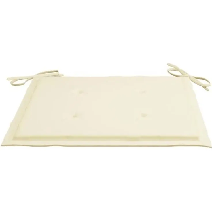 vidaXL Klappbare Gartenstühle 6 Stk. mit Kissen Massivholz Akazie 3074996