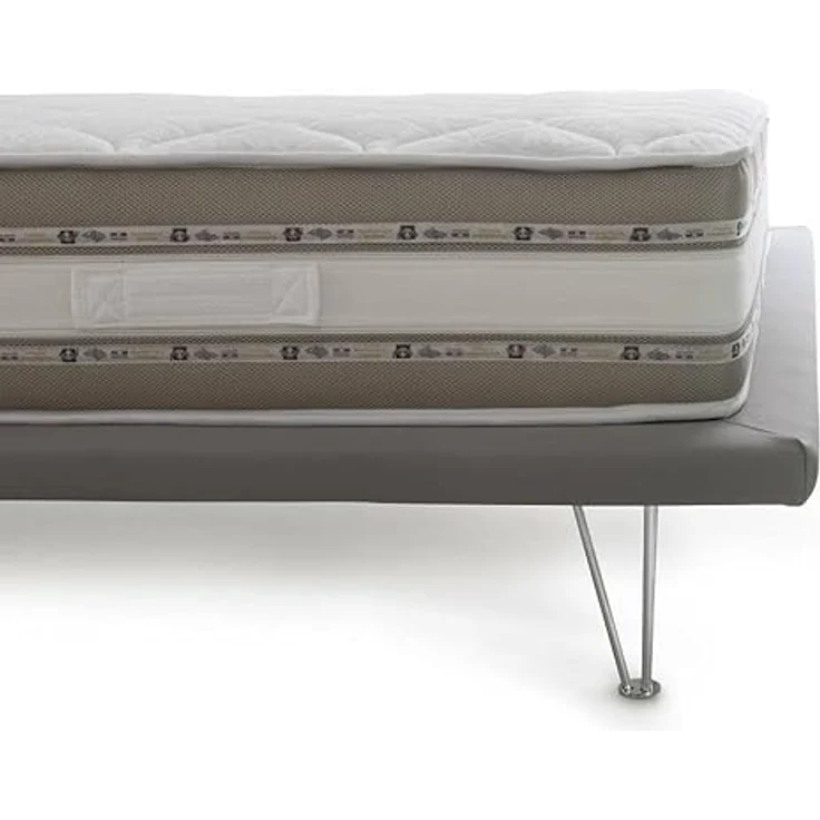 Talamo Italia - Teodora-Doppelmatratze, Memory Foam- und Gel-Matratze mit 9 differenzierten Zonen, 100 % Made in Italy, milbenhemmend und hypoallergen, 160 x 190 x 27 cm – Bild 6