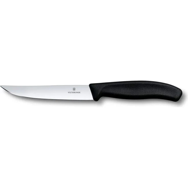 Victorinox Swiss Classic, Steakmesser, 12cm, Gerade, Schwarz