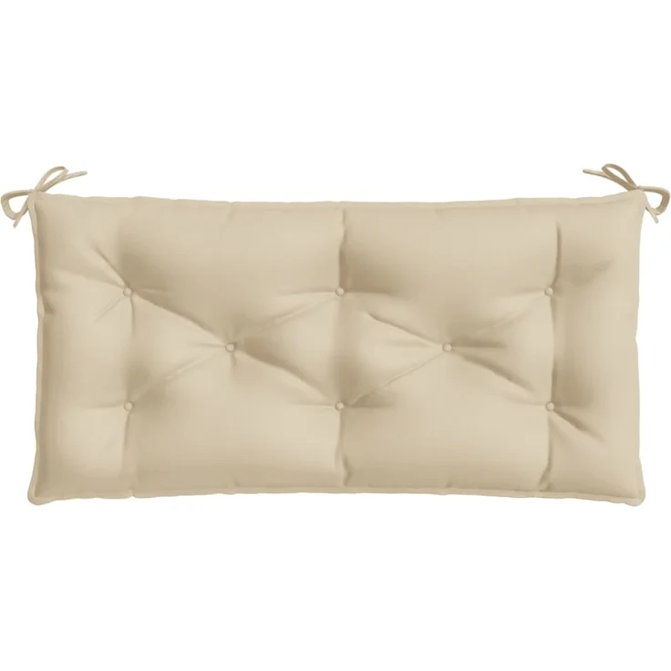 vidaXL Gartenbank-Auflagen 2 Stk. Beige 100x50x7 cm Oxford-Gewebe 361662 – Bild 4