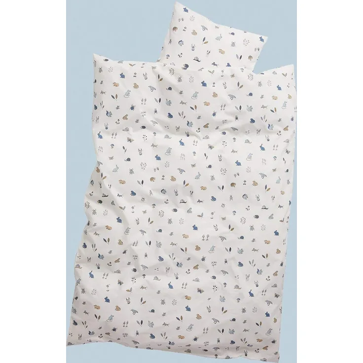 Leander Forest Bettdeckenbezug Dusty Blue 100x135 cm