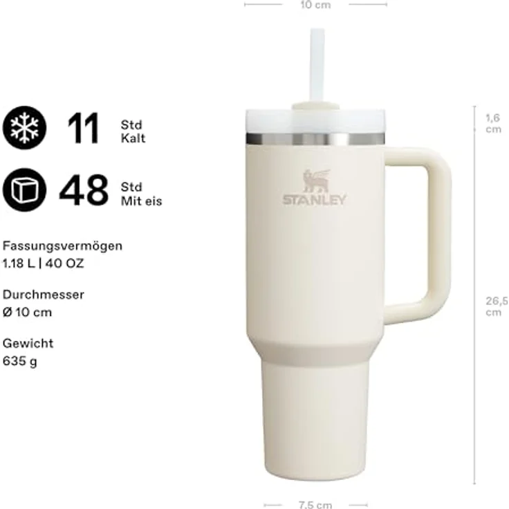 Stanley The Quencher H2. O FlowState? Tumbler 1.18L Cream 2.0 – Bild 3