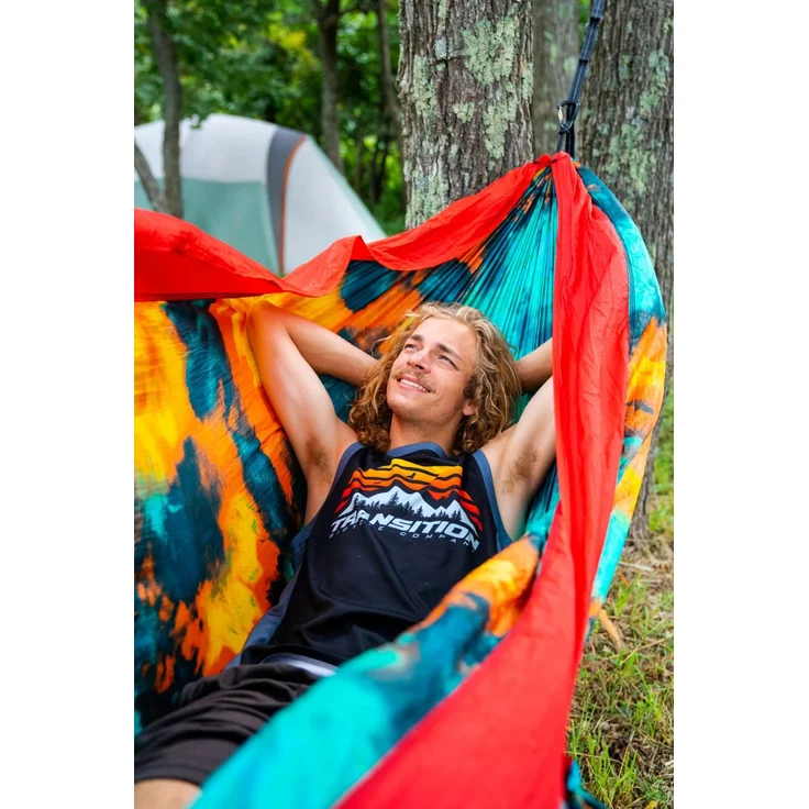ENO ENO DoubleNest Hängematte Batik multicolor bunt EN-DPN243 – Bild 8