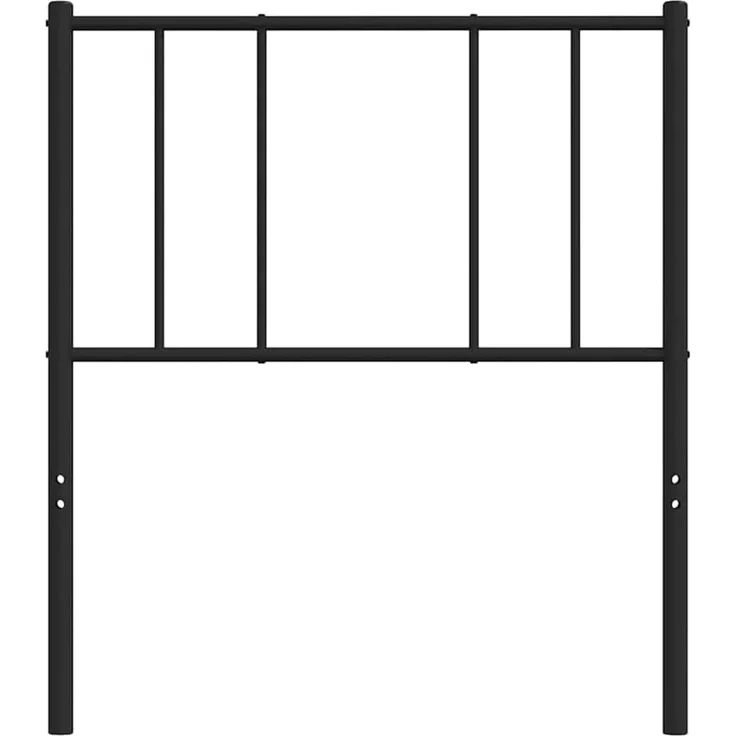 vidaXL Ersatz-Kopfteil Metall Schwarz 90 cm (Art-Nr 352508) – Bild 5