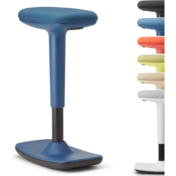 Trendoffice by Dauphin Sitz-/Stehhocker to-swift blau