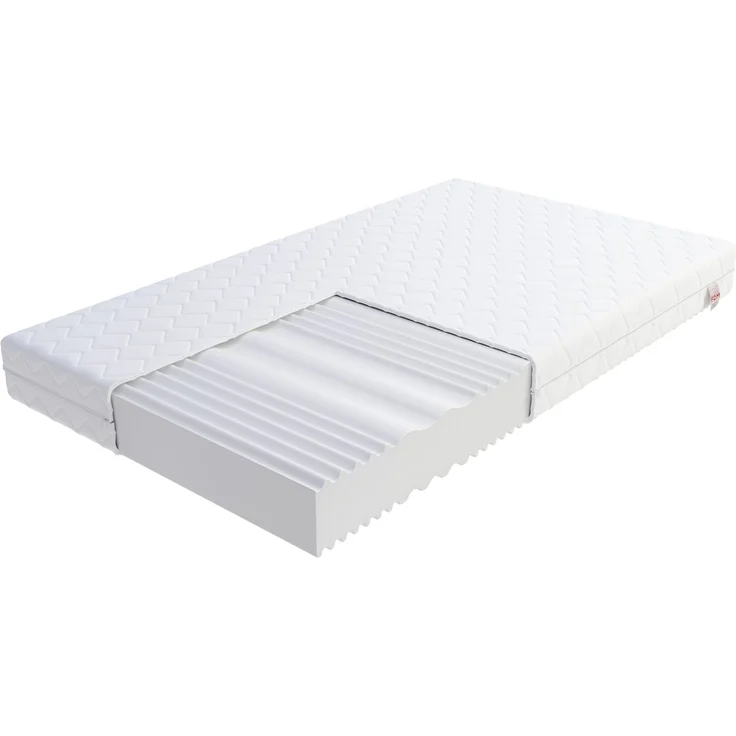 Matratze 100x200 cm Kaltschaum 7 Zonen COMFORT DUO MAX 14 cm Orthopädisch – Bild 1