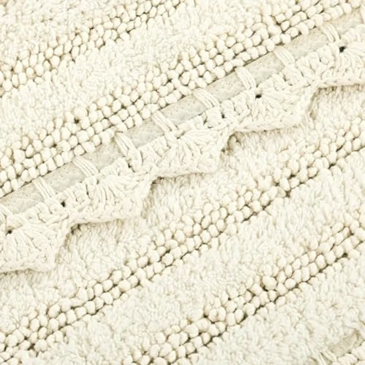 Mirabeau Badematte Badematte Yalexir creme, Höhe 400 mm, 100% Baumwolle – Bild 4