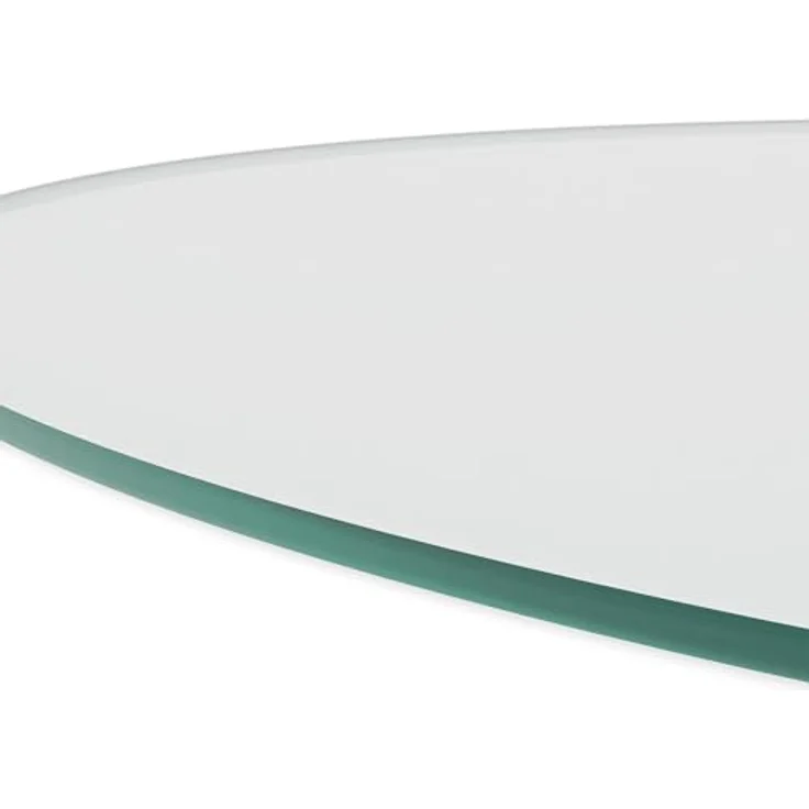 Relaxdays Glasplatte Rund, Transparent, 80 cm, aus Einscheiben-Sicherheitsglas, für Ess- und Couchtische – Bild 5