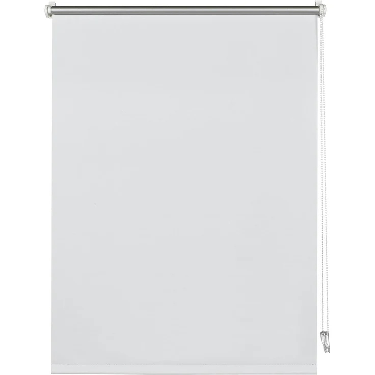 Deco Company Rollo mit Thermo-Rückseite zum Klemmen, Verdunklungsrollo ohne Bohren, Höchste Lichtreflexion, Hitzeschutz, Energiesparend, Weiß, 85 x 150 cm (BxH)