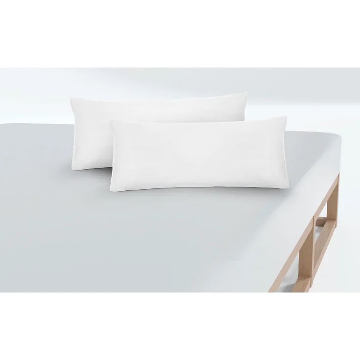 biberna Feinjersey-Spannbetttuch 0077144, weiß, 2x 40x80 cm – Bild 3
