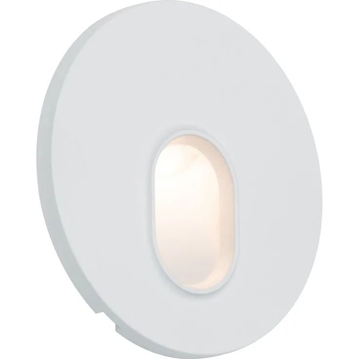 Paulmann No. 92924 Wandeinbauleuchte LED 1,7W rund Weiß