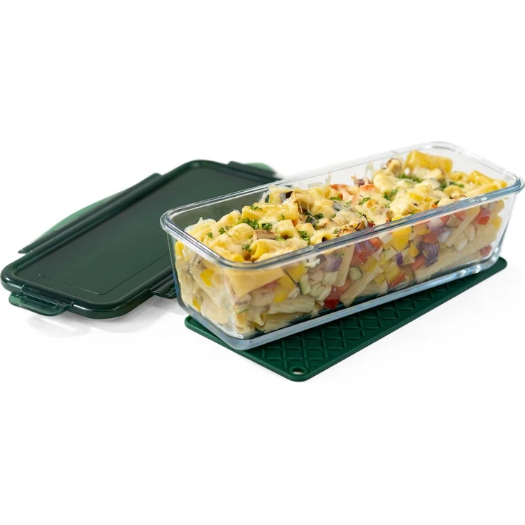 Genius Aufbewahrungsschüssel Genius Nicer Dicer Exclusive Gemüseschneider Zubehör Glasschüssel, (SET) – Bild 3