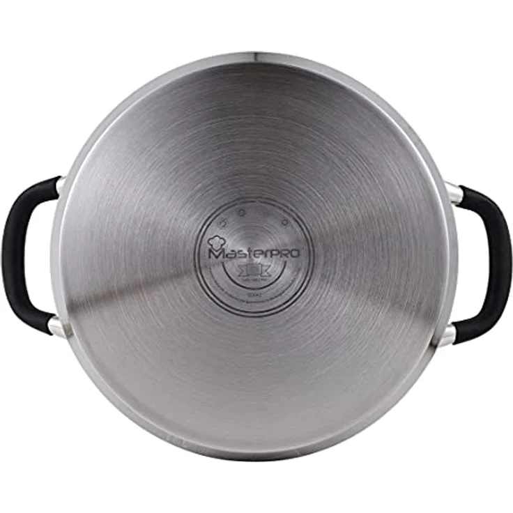 Dauerkochtopf Masterpro BGMP-1505-BK Edelstahl 4 L 10 L – Bild 3