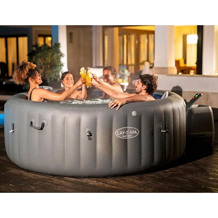 Bestway Energiespar-Whirlpool 216 x 80 cm Santorini HydroJet Pro | max. 7 Personen | App-Steuerung – Bild 2