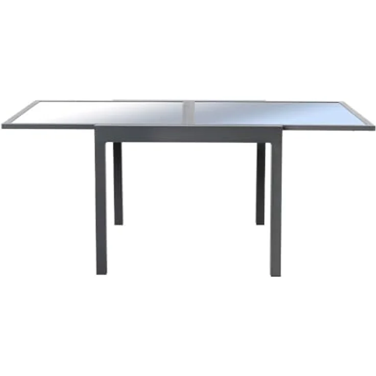 HOME DELUXE Gartentisch ausziehbar VERANO - 180/90 x 90 cm – Bild 2