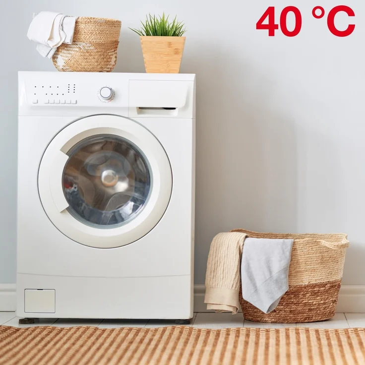 Kniekissen ergonomisch für Seitenschläfer 24 x 20 x 15 cm mit Cooling Effekt Bezug – Bild 6