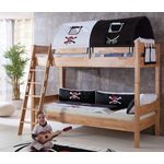 Relita 'Stefan' Etagenbett inkl. Stoffset 'Pirat' und Matratzen