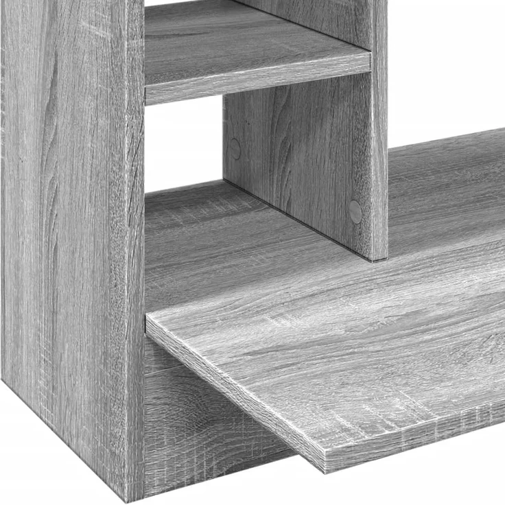 vidaXL Wand-Schreibtisch Grau Sonoma 105x48x75 cm Holzwerkstoff 847973 – Bild 7