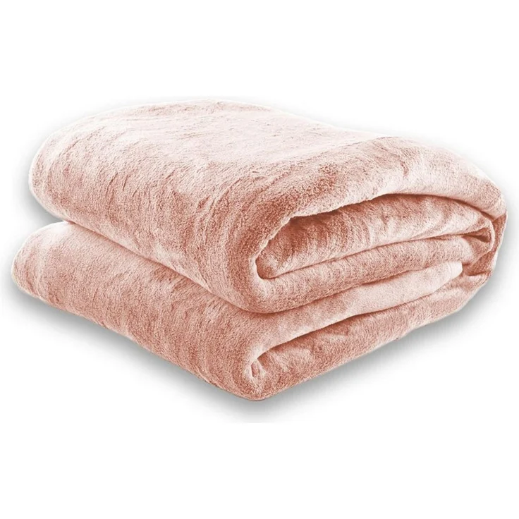 Wohndecke flauschige, tragbare Kuscheldecke mit Ärmeln ohne Fußtasche, Gräfenstayn, warme Ärmeldecke - TV Decke zum Anziehen - 200x150 cm rosa – Bild 4