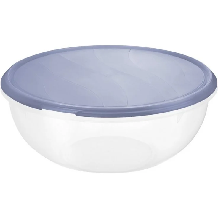 ROTHO Schüssel Rondo 6l Ø32cm H13,5cm transparent /blue 110619 – Bild 2