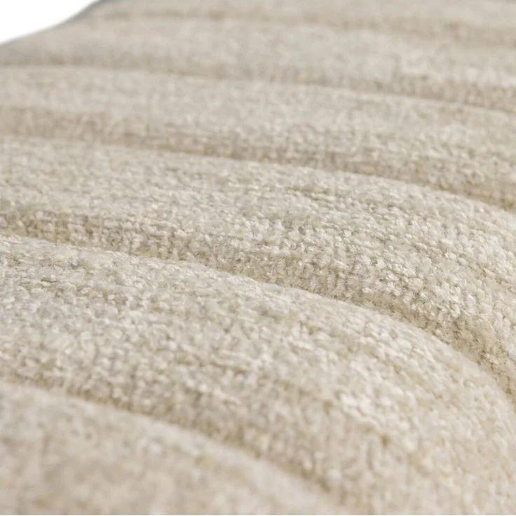 Bank Frex - Bouclé-Stoff Natur, 110 cm – Bild 5