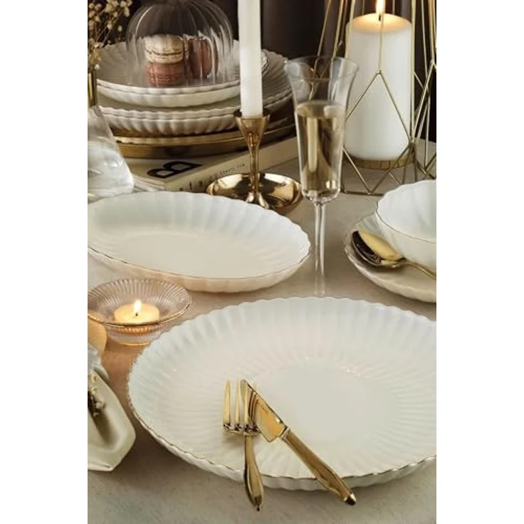 Hermia Concept Teller-Set 100% PORCELAIN P9867 (27-tlg) – Bild 6