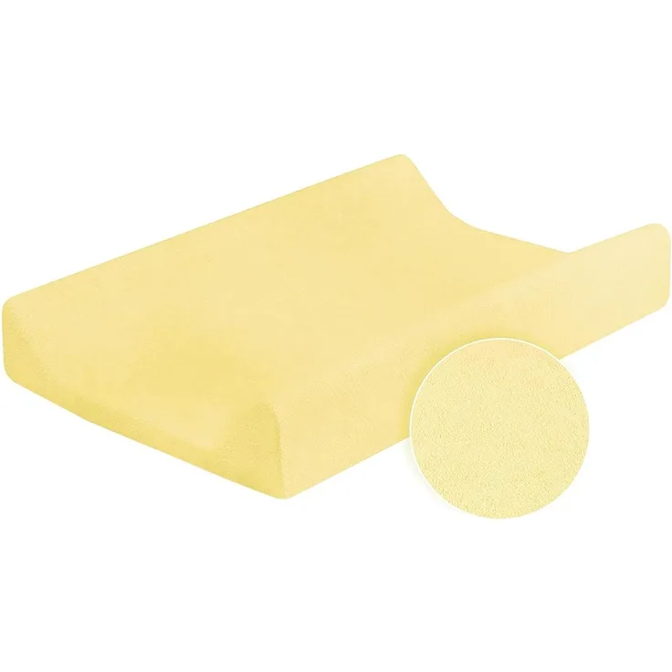 Wickelauflagenbezug Terry 70x50 cm mit erhabenen Kanten – Gelb
