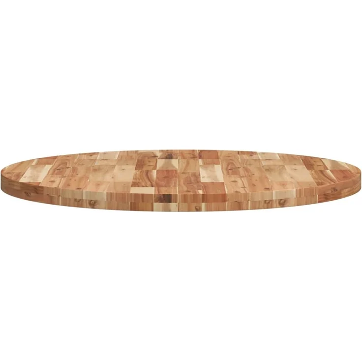 vidaXL Tischplatte Rund Ø90x4 cm Massivholz Akazie 4008705 – Bild 6