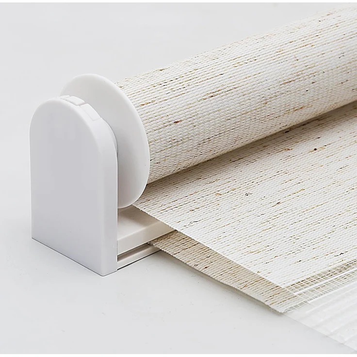 Sekey Doppelrollo Klemmfix ohne Bohren 90x130cm, Leinen – Bild 7