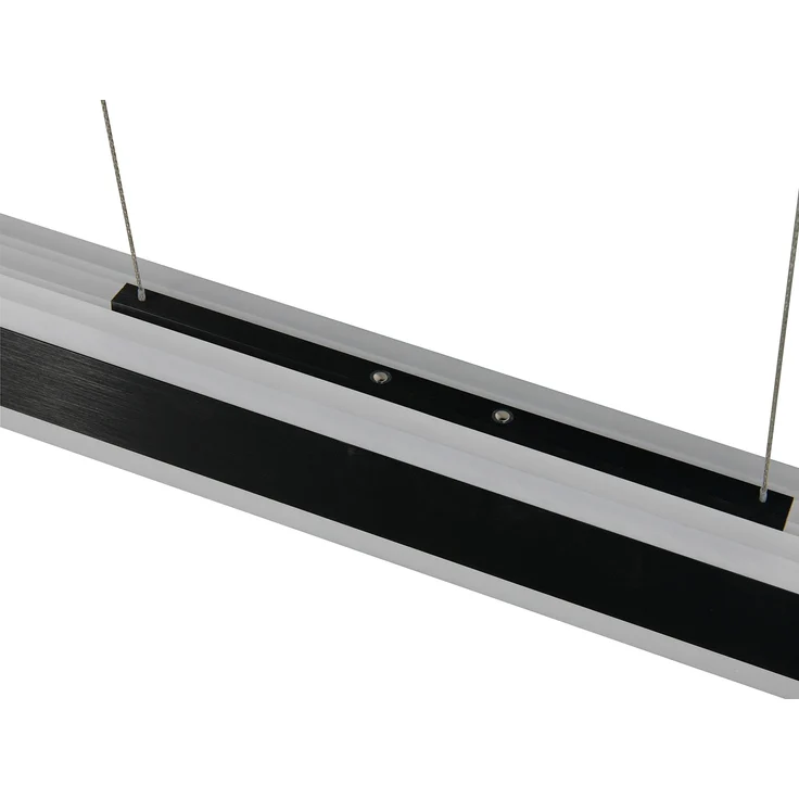 LED Pendelleuchte ARCOLA ausziehbar höhenverstellbar Schwarz, max. Breite 152cm – Bild 7