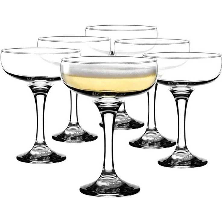 6 Martinigläser 170ml Martinischalen Cocktailschale Cocktailgläser – Bild 3
