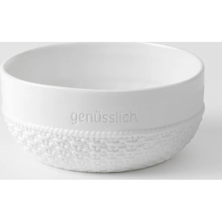 Räder Strick Schale Genüsslich D:14cm H:6,5cm – Bild 1