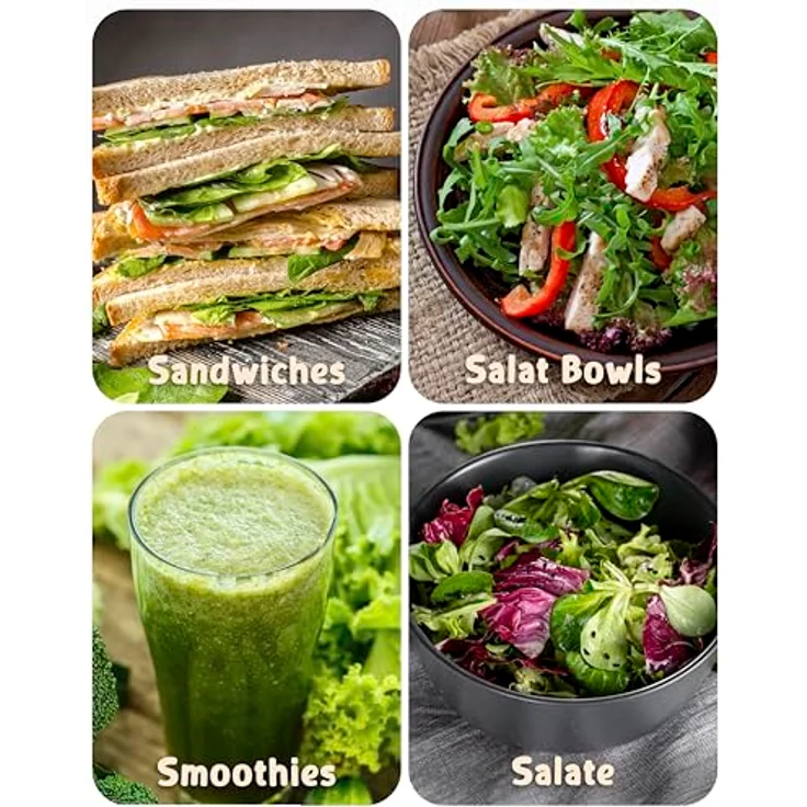 ZenGreens® - Bio Salatgemüsesamen im 20er Set - 20 Salat Gemüse Samen für den einfachen Anbau im Garten, Balkon oder Hochbeet - Pflanzensamen - Saatgut – Bild 12