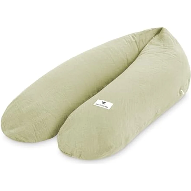 Julius Zöllner Stillkissen Musselin lime 190 – Bild 1