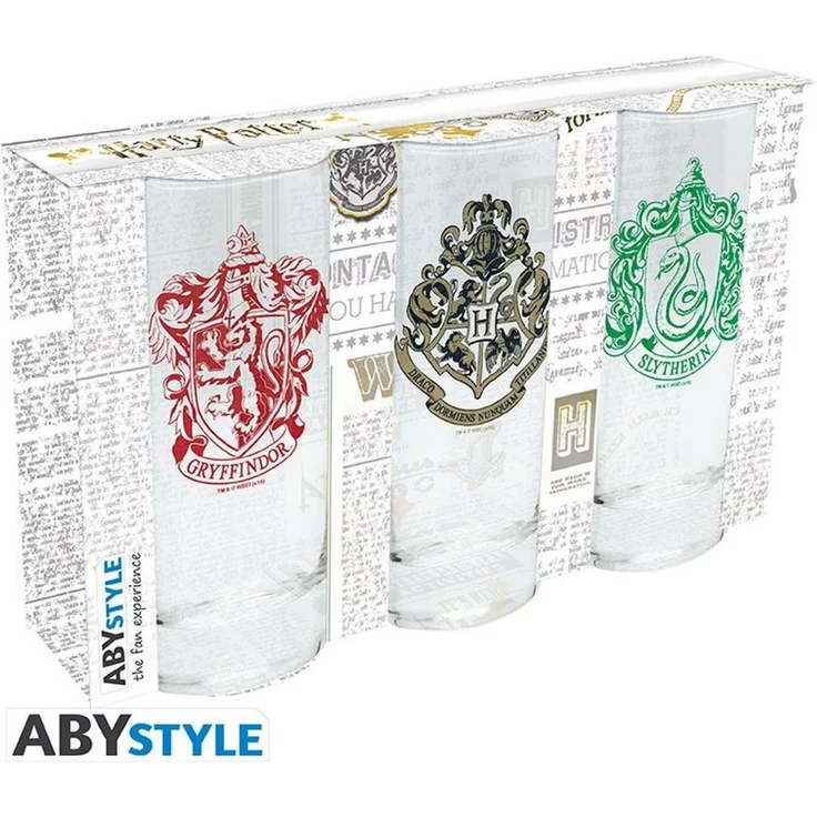 ABYstyle Tasse HARRY POTTER - 3 glass set – Bild 1