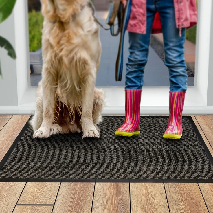 Furni24 Fußmatte - Beige-Schwarz, 60 x 90 cm – Bild 10