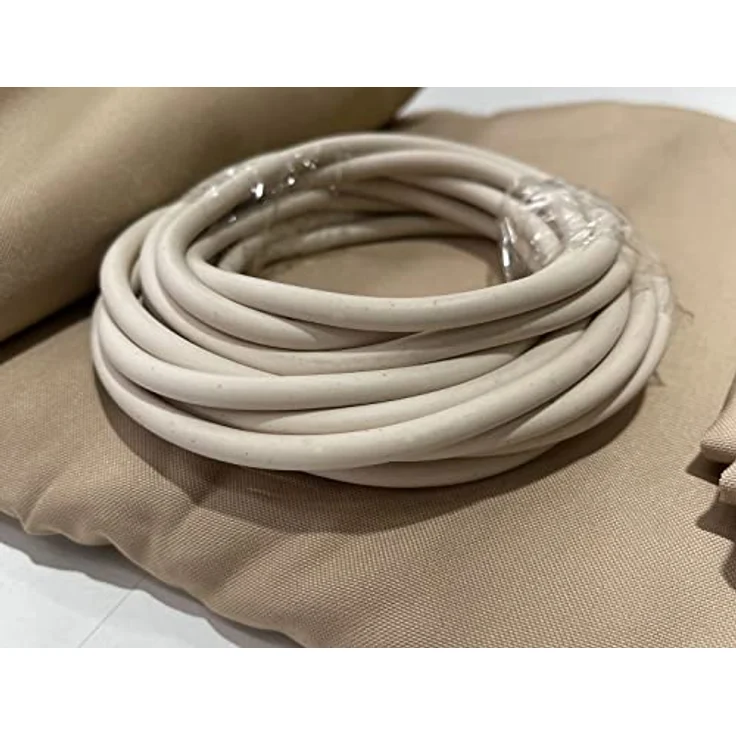 QUICK STAR Ersatzdach Roll Pavillon 3x4m, witterungsbeständiger Bezug aus 100% Polyester in Sandfarbe – Bild 4