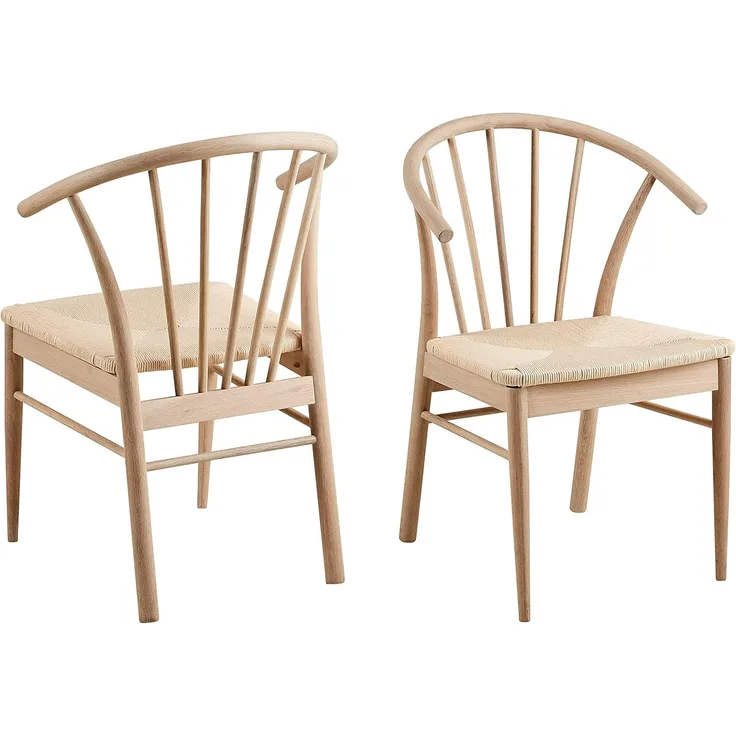 2er Set Cassandra Esszimmerstuhl schwarz