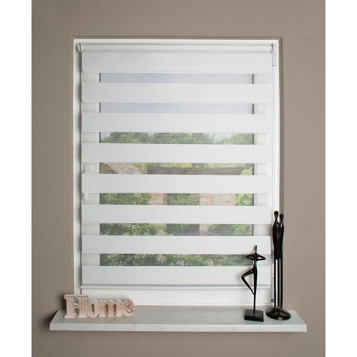 Doppelrollo STRIPES, HOME WOHNIDEEN, Lichtschutz, ohne Bohren, Klemmfix – Bild 5