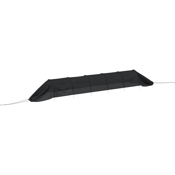 vidaXL Netztunnel 3 Stk. Schwarz Stahl und Polyethylen 3281500 – Bild 4
