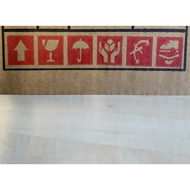 HOOZ Tischplatte aus Glas 60 x 60 x 0,6 cm oder als Funkenschutzplatte für den Kamin (Klarglas, 1 St, ESG-Sicherheitsglas), mit hochwertigem Facettenschliff – Bild 3