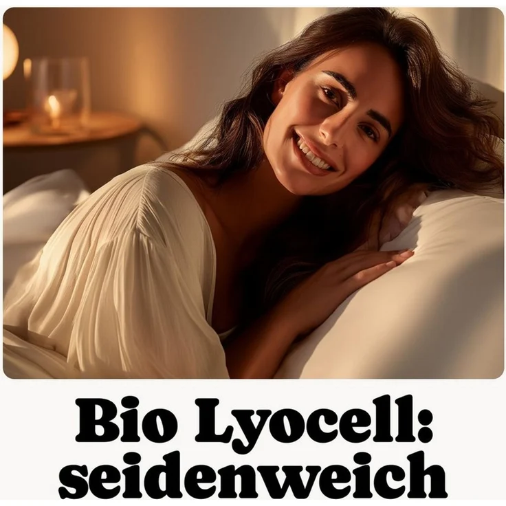 Seralino Kissenbezüge Set aus 100% Lyocell (Tencel) in Gr. 40x80, 80x80, 40x60cm, (2 Stück), besonders weich, schnelltrocknend, atmungsaktiv, aus Eukalyptusfasern – Bild 2