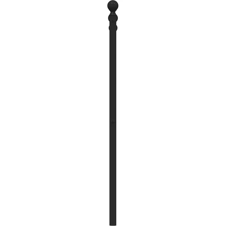 vidaXL Ersatz-Kopfteil Metall Schwarz 90 cm (Art-Nr 353565) – Bild 4