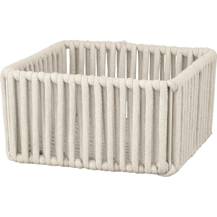 SCHÖNER WOHNEN-Kollektion Aufbewahrungskorb »Zovo M«, Badkorb mit Baumwoll-Polyester-Kordel für Badutensilien & Kosmetik – Bild 1