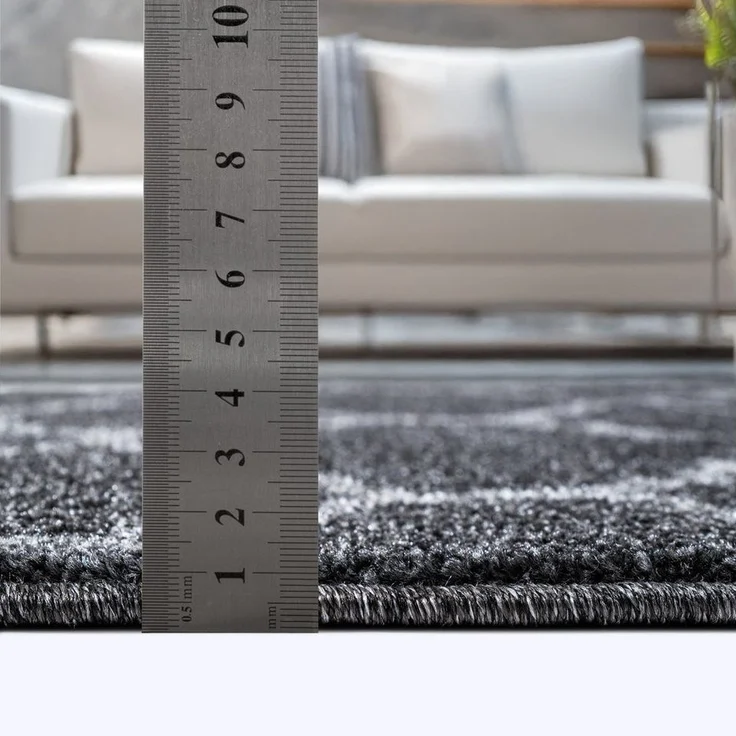 Sanat Teppich Boho 8202, rechteckig, Höhe: 10 mm, Kurzflor, robust, Boho, Scandic, für Fussbodenheizung geeignet – Bild 3